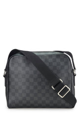 Louis Vuitton Damier Graphite Dayton Reporter PM Crossbody Handbag