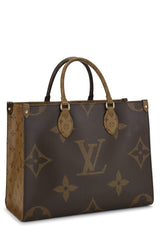 Louis Vuitton Monogram On The Go MM Tote Handbag