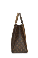 Louis Vuitton Monogram Reversed Giant On The Go MM Shoulder Handbag
