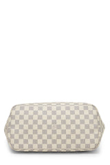 Louis Vuitton Damier Azur Neverfull Tote Handbag