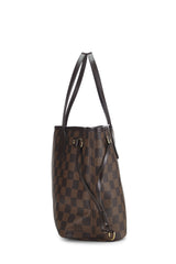 Louis Vuitton Damier Ebene Neverfull MM Tote Handbag