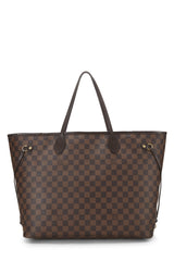 Louis Vuitton Damier Ebene Neverfull GM Tote Handbag