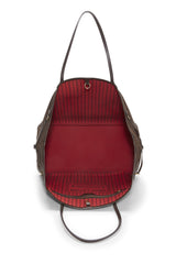 Louis Vuitton Damier Ebene Neverfull GM Tote Handbag