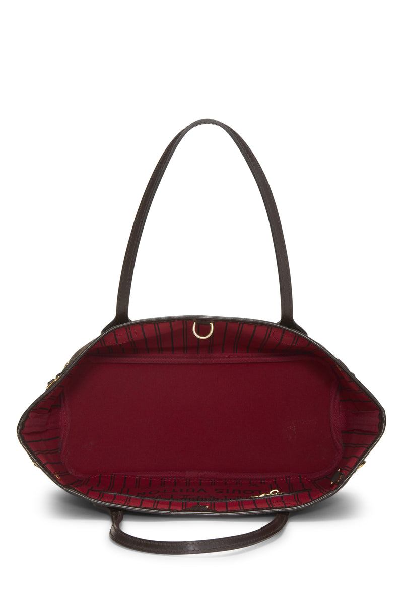 Louis Vuitton Damier Ebene Neverfull PM Tote Handbag