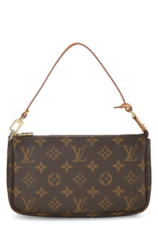 Louis Vuitton Monogram Canvas Pochette Accessoires Shoulder Handbag