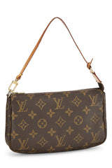 Louis Vuitton Monogram Canvas Pochette Shoulder Handbag