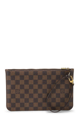 Louis Vuitton Damier Ebene Neverfull MM Pouch