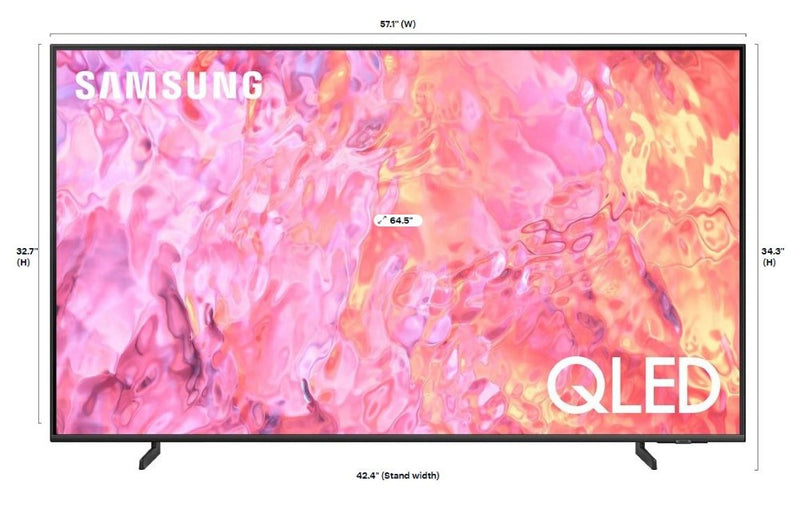 Samsung 65" Class Q60C QLED 4K Smart Tizen TV