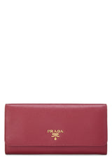 Prada Saffiano Continental Wallet