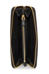 Prada Saffiano Zip Around Wallet
