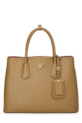 Prada Saffiano Medium Double Tote Handbag