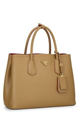 Prada Saffiano Medium Double Tote Handbag