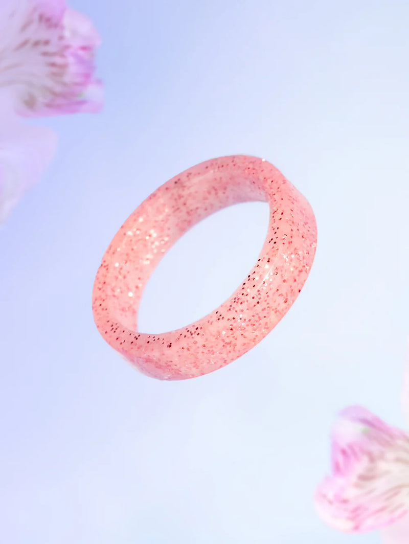 QALO Womens Jelly Smooth Ring - Size 7
