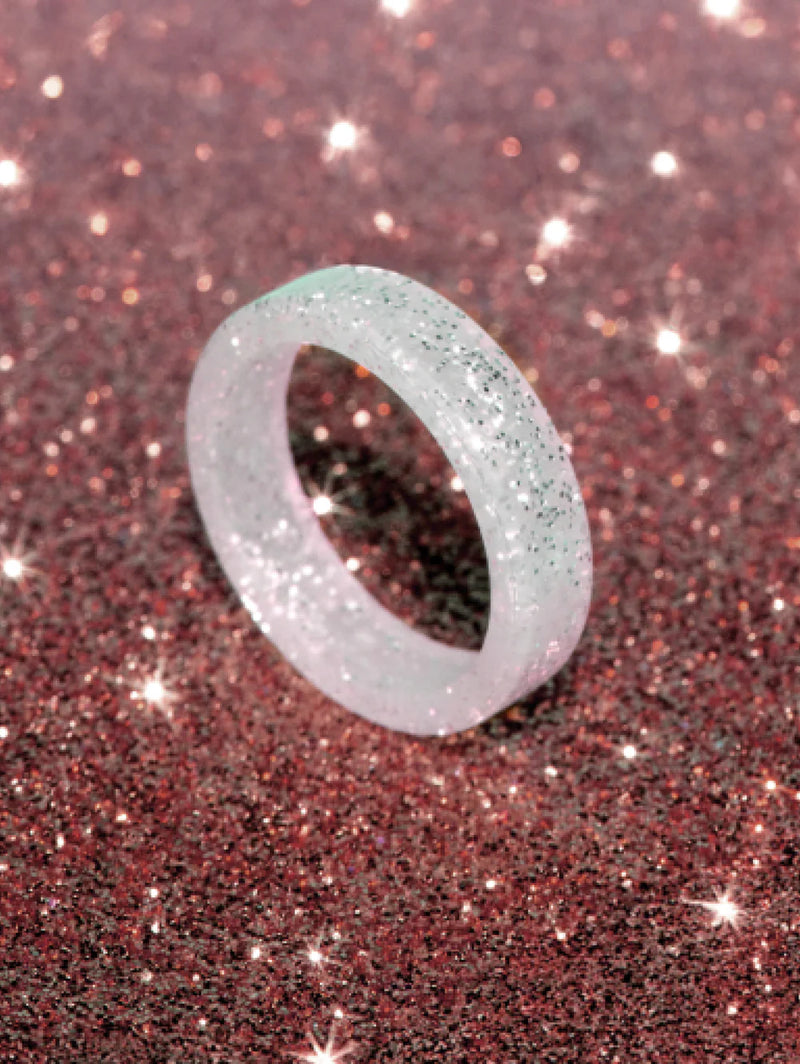 QALO Womens Jelly Smooth Ring - Size 8