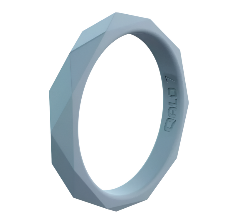 Qalo Stackable Rings QALO Womens Stackable Collection F Silicone Ring - Size 7 – ShopCGX