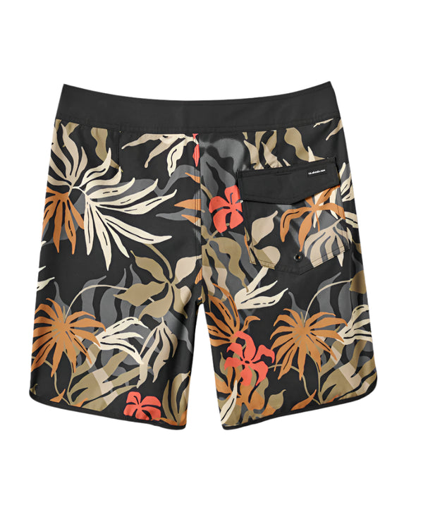 Quiksilver Mens Surfsilk Scallop 19" Swim Trunks