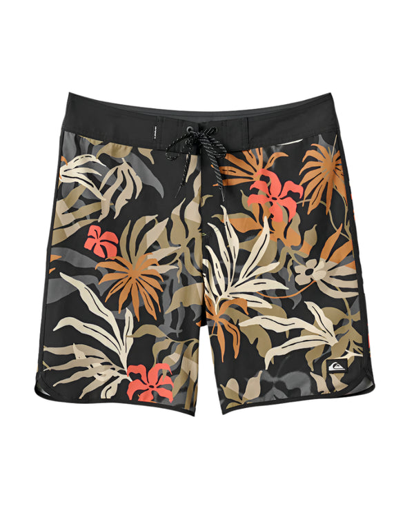 Quiksilver Mens Surfsilk Scallop 19" Swim Trunks