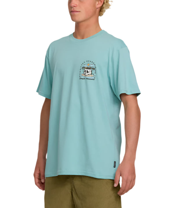 Quiksilver Mens Simple Pleasures Short Sleeve T-Shirt