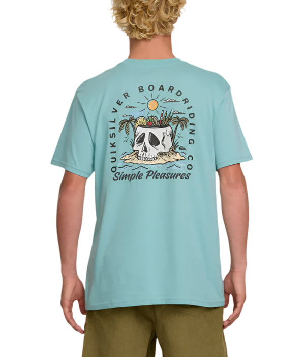 Quiksilver Mens Simple Pleasures Short Sleeve T-Shirt