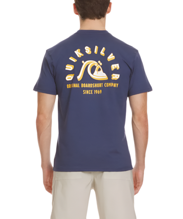 Quiksilver Mens Shadow Block MT0 Short Sleeve T-Shirt