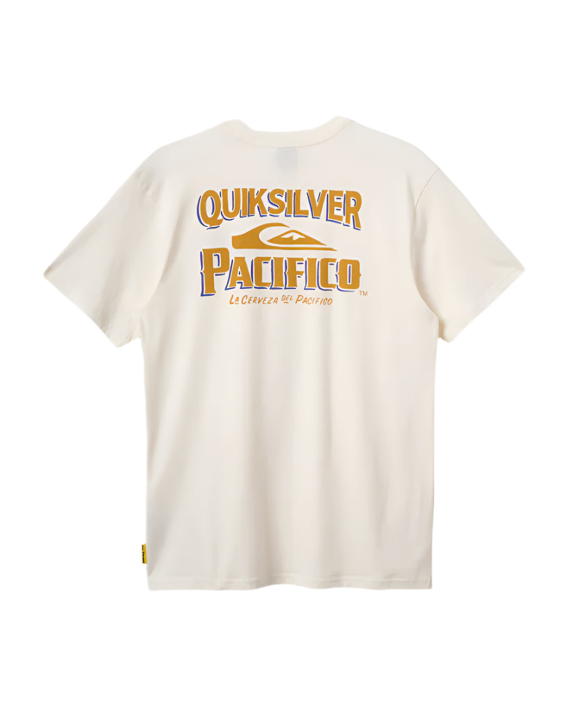 Quiksilver Mens Pacifico Signage Short Sleeve T-Shirt