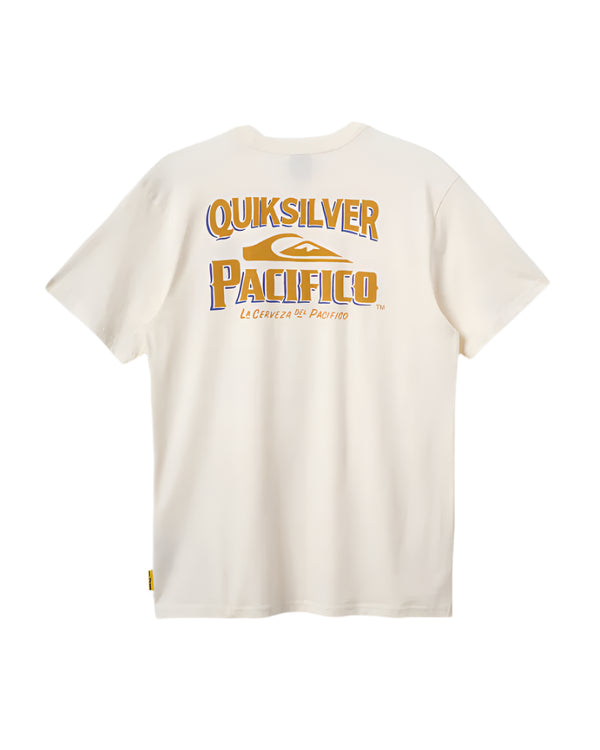 Quiksilver Mens Pacifico Signage Short Sleeve T-Shirt