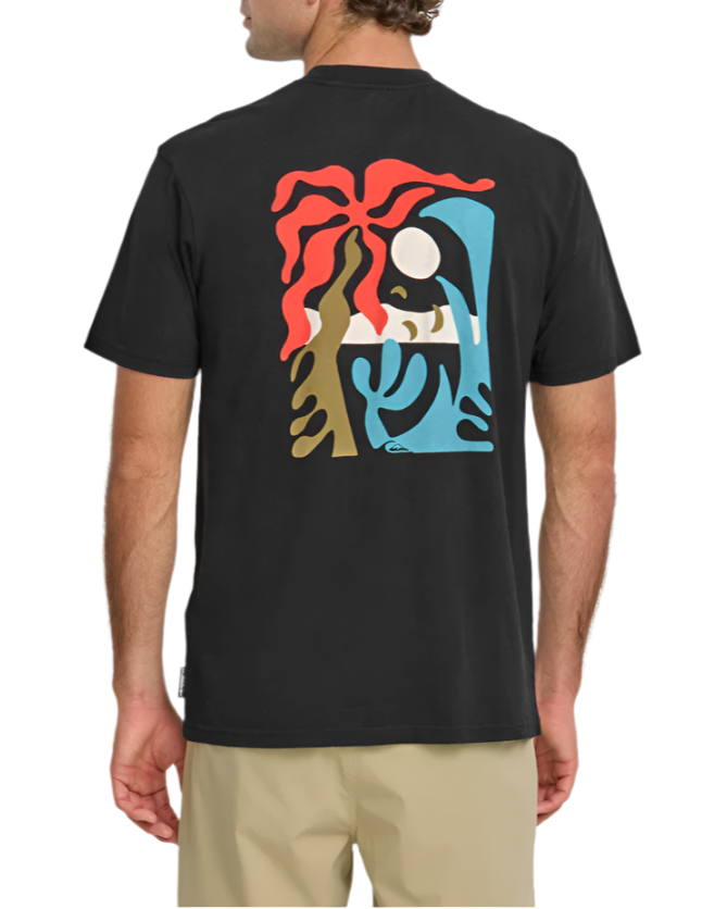 Quiksilver Mens Everyday Paradise STW Short Sleeve T-Shirt