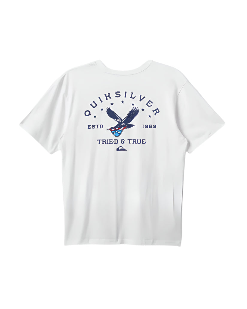 Quiksilver Mens Eagle USA Short Sleeve T-Shirt