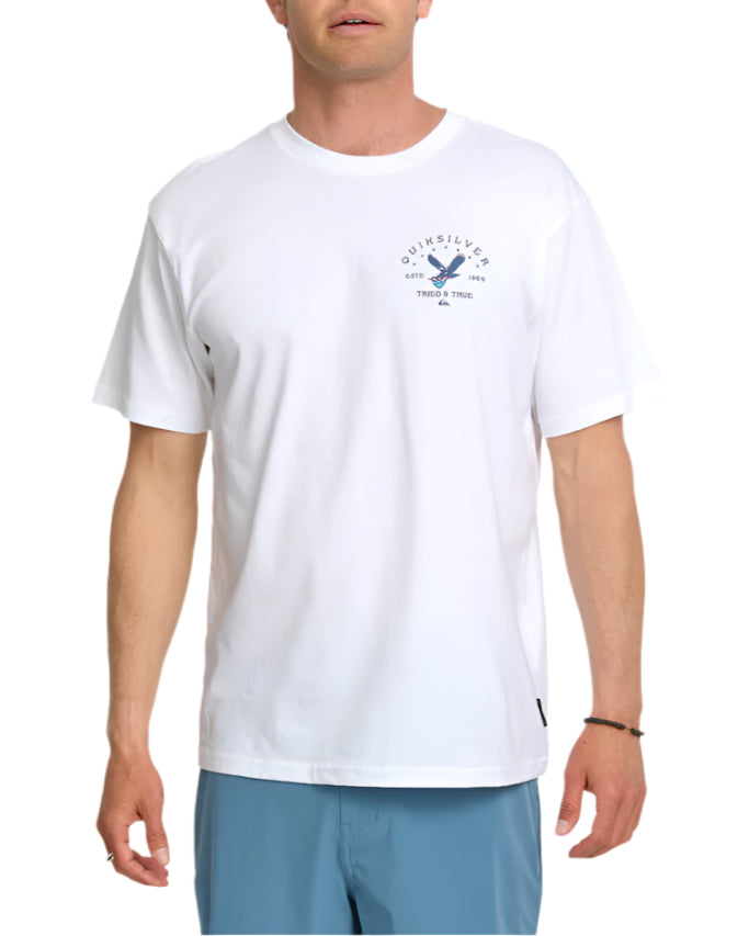 Quiksilver Mens Eagle USA Short Sleeve T-Shirt