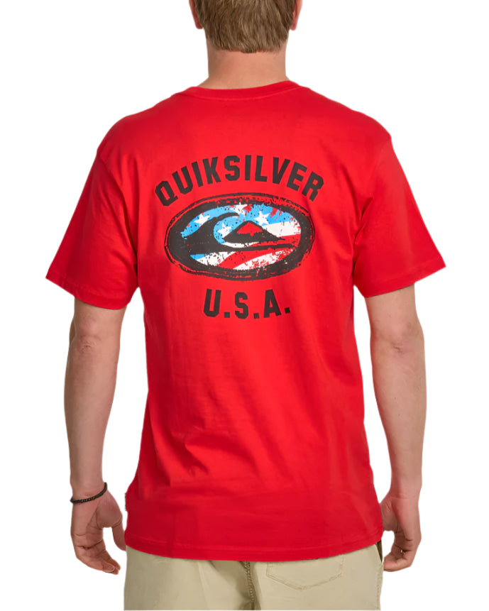 Quiksilver Mens Quiki Pride Short Sleeve T-Shirt