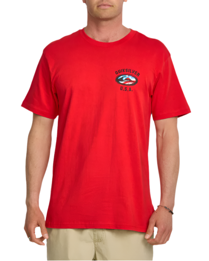 Quiksilver Mens Quiki Pride Short Sleeve T-Shirt