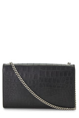 Yves Saint Laurent Black Embossed Kate Tassel Wallet