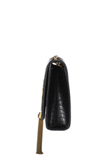 Yves Saint Laurent Embossed Kate Tassel Medium Crossbody Handbag