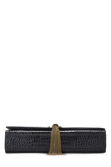 Yves Saint Laurent Embossed Kate Tassel Medium Crossbody Handbag