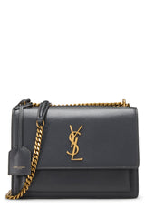 Yves Saint Laurent Calfskin Sunset Medium Crossbody Handbag