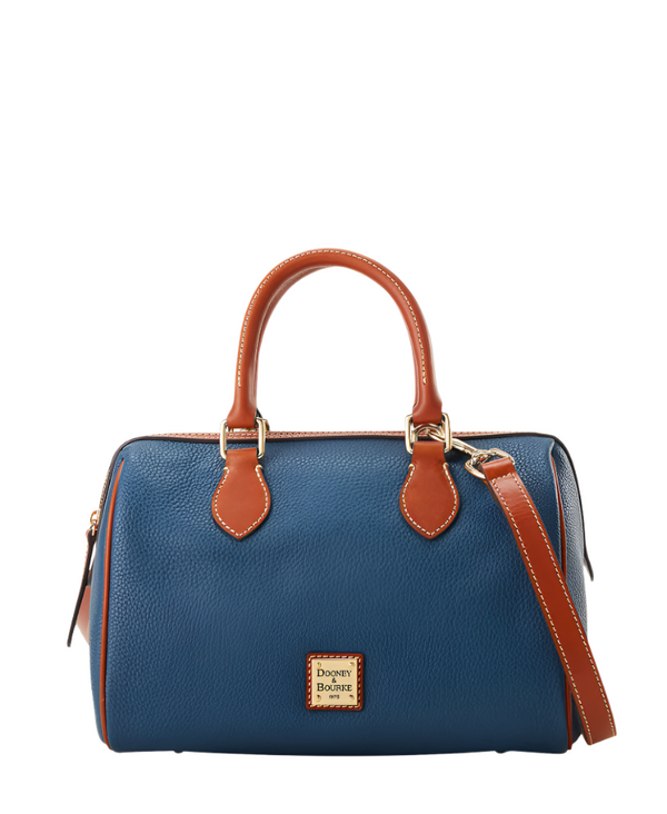 Dooney & Bourke Pebble Grain Barrel Satchel Handbag
