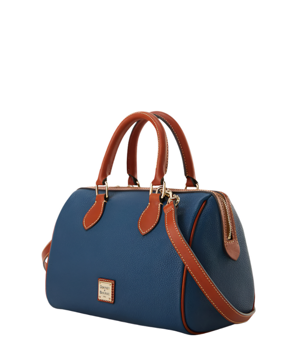 Dooney & Bourke Pebble Grain Barrel Satchel Handbag