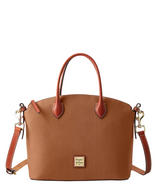 Dooney & Bourke Pebble Grain Domed Satchel Handbag