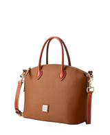 Dooney & Bourke Pebble Grain Domed Satchel Handbag