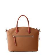 Dooney & Bourke Pebble Grain Domed Satchel Handbag