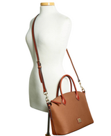 Dooney & Bourke Pebble Grain Domed Satchel Handbag