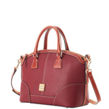 Dooney & Bourke Small Pebble Grain Domed Satchel Handbag