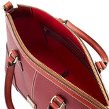 Dooney & Bourke Small Pebble Grain Domed Satchel Handbag