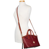 Dooney & Bourke Small Pebble Grain Domed Satchel Handbag
