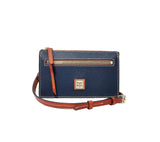 Dooney & Bourke Pebble Grain Multi Zip Crossbody Handbag