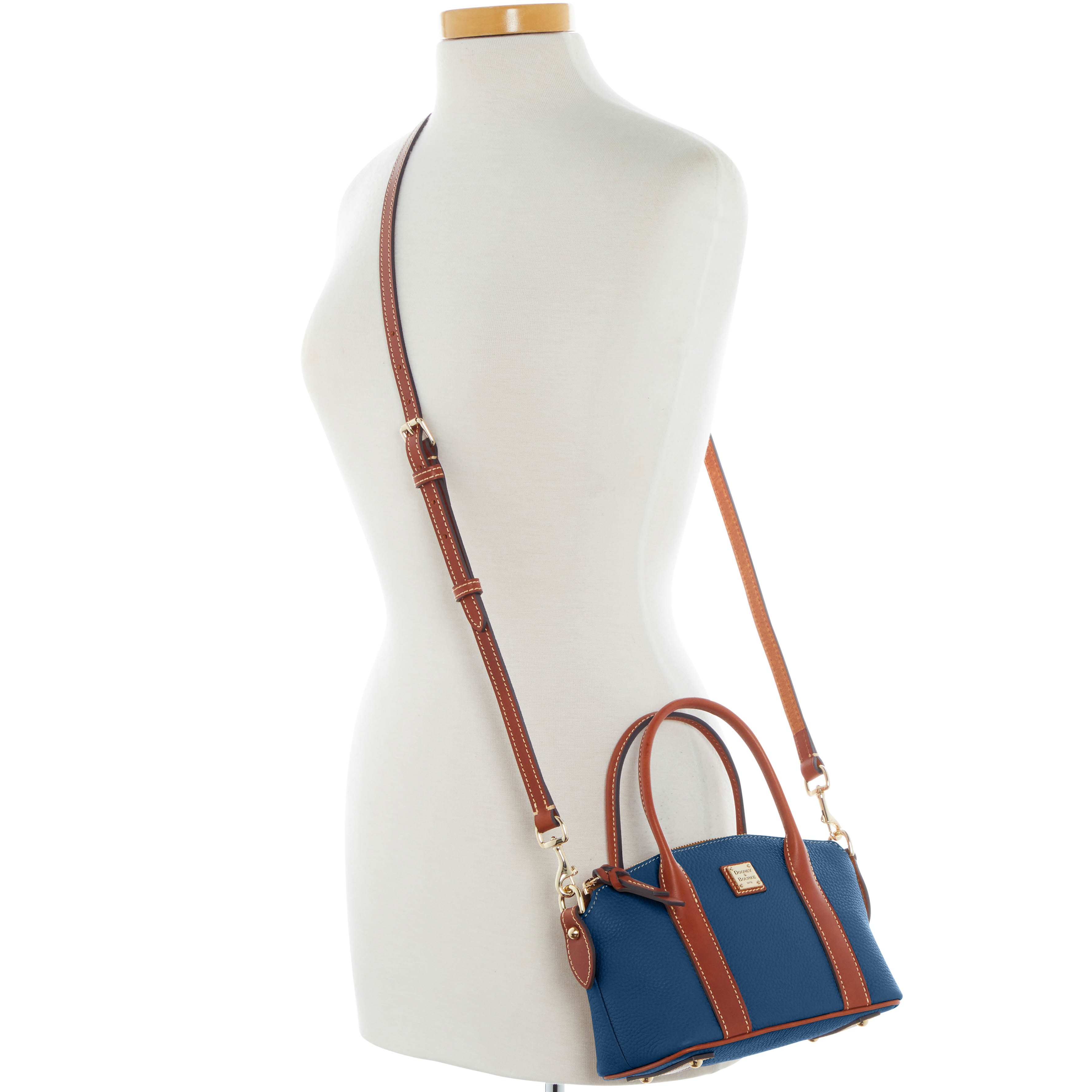 Dooney & Bourke Pebble Grain Small Madeline Satchel Handbag