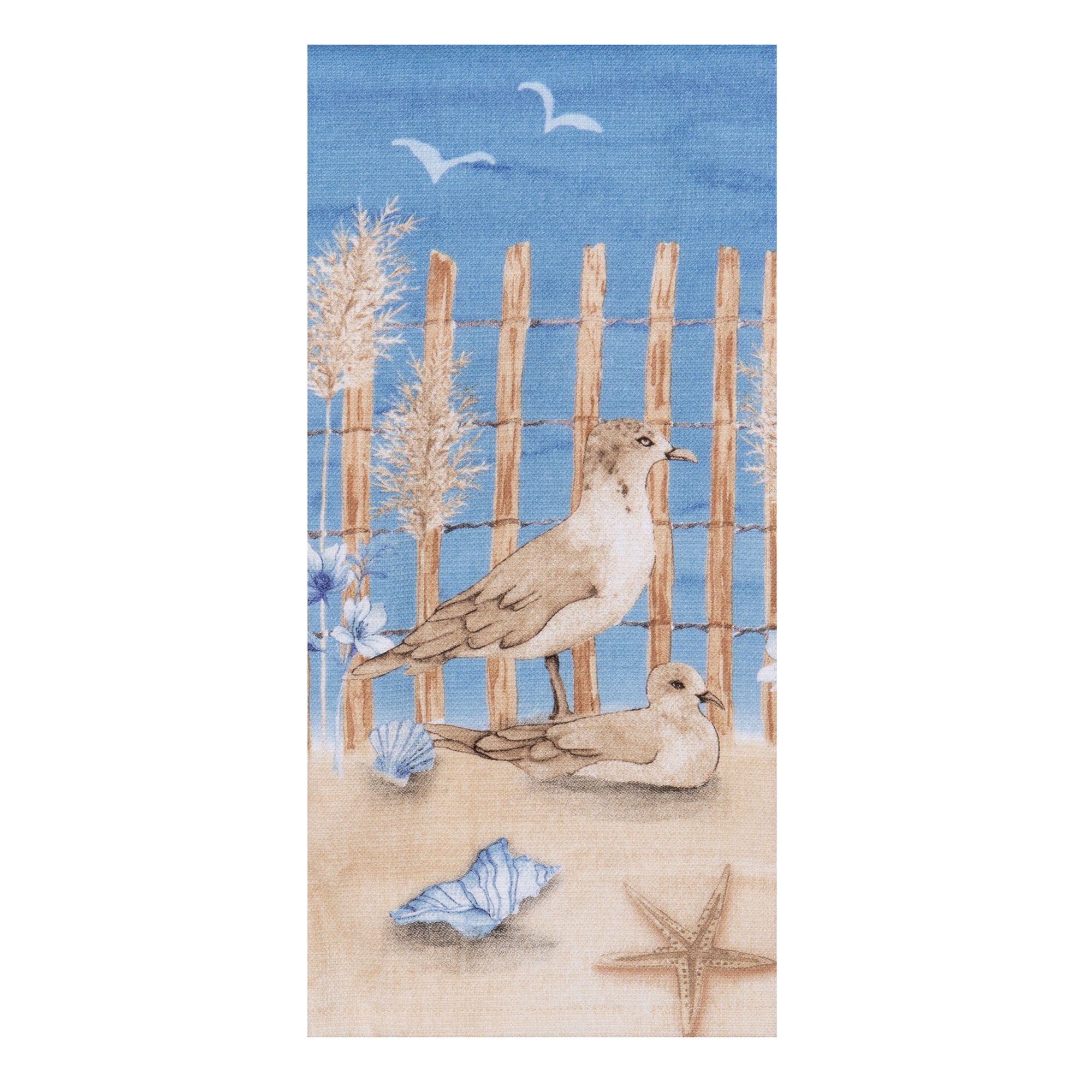 Kay Dee Designs Beach Vibes Sandpiper Dual Purpose Terry Kitchen Towel