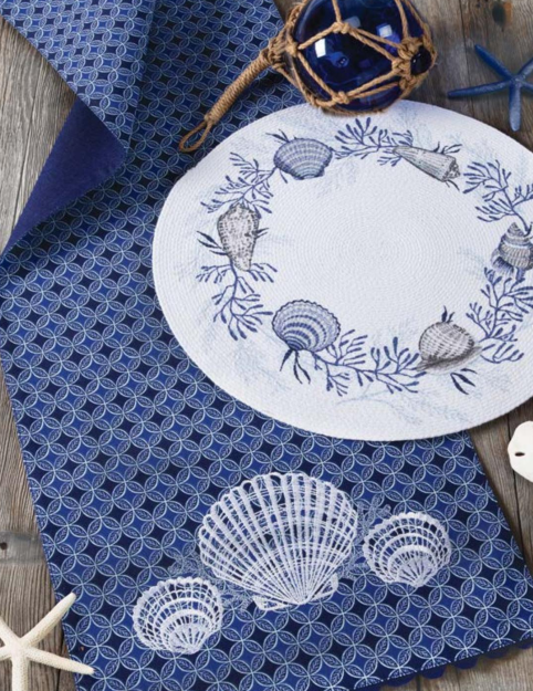 Kay Dee Designs Blue Shell Coastal Runner