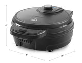 CHEFMAN Anti-Overflow Belgian Waffle Maker
