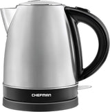 CHEFMAN Stainless Steel Electric Kettle - 1.7 L.